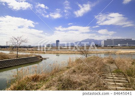 Sagami River riverbed 84645041