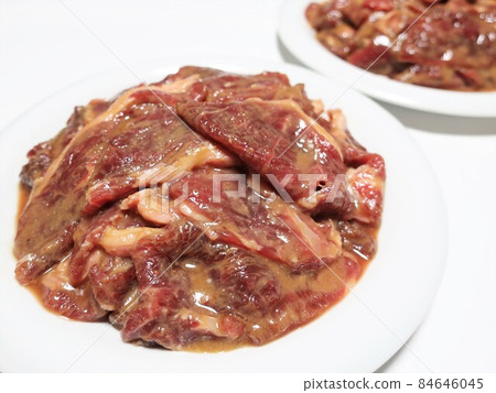 Genghis Khan seasoned meat 84646045