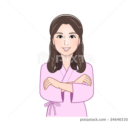 Female undergoing a health examination Female undergoing a health examination 84646530