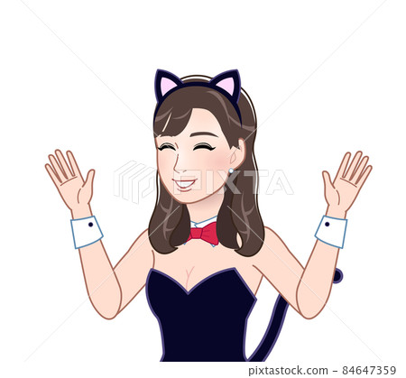 一個打扮成貓的女人 一個打扮成貓的女人 84647359