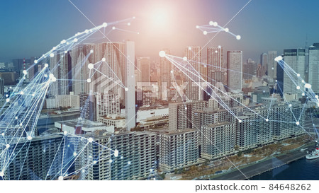 城市和網絡物聯網DX 84648262