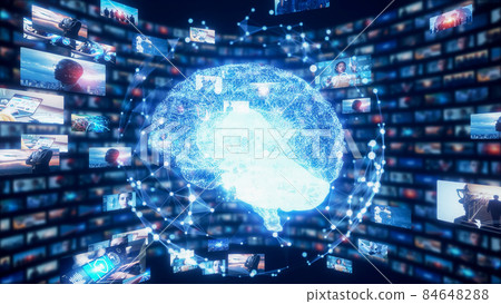 AI / artificial intelligence image analysis AI / artificial intelligence image analysis 84648288