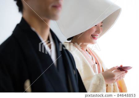 Pure white Bunkin Takashimada 84648853