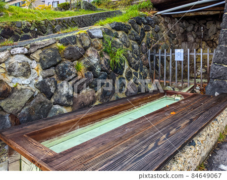 Midoriya No. 2 source footbath (Zao Onsen, Yamagata Prefecture) 84649067