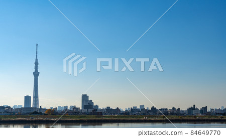 [Tokyo] Arakawa Riverbed and Sky Tree 84649770