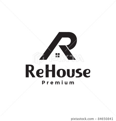 initial R with home logo symbol icon vector graphic design illustration idea creative initial R with home logo symbol icon vector graphic design illustration idea creative 84650841