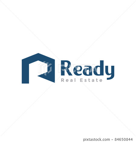 shape R with home logo symbol icon vector graphic design illustration idea creative shape R with home logo symbol icon vector graphic design illustration idea creative 84650844