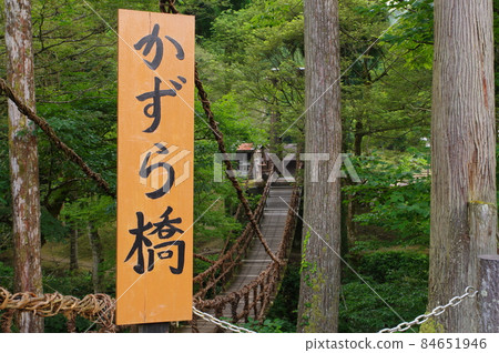 Kazura Bridge, Ikeda-cho, Imadate-gun, Fukui Prefecture 84651946