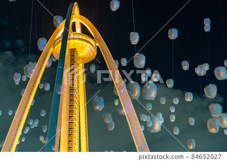 138 Tower Park, Ichinomiya City, Aichi Prefecture Christmas Ichinomiya Sky Lantern Festa Comparative Ming Synthesis at Kiso Sansen National Government Park 84652027