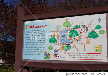 Guide map around Lake Haruna, Ikaho Onsen, Gunma Prefecture Guide map around Lake Haruna, Ikaho Onsen, Gunma Prefecture 84652501