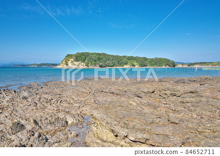 【六郎次郎海灘風景】三重縣志摩市大王町船越 【六郎次郎海灘風景】三重縣志摩市大王町船越 84652711