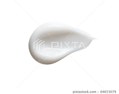 White cosmetic cream isolated on white background White cosmetic cream isolated on white background 84653079
