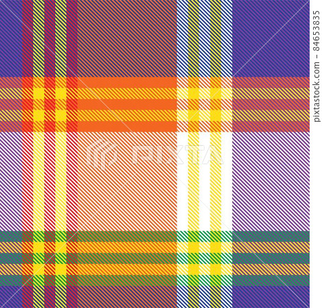 Rainbow Plaid Tartan Checkered Seamless Pattern Rainbow Plaid Tartan Checkered Seamless Pattern 84653835