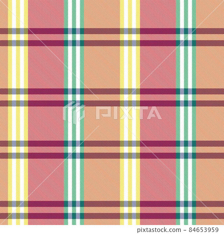 Rainbow Plaid Tartan Checkered Seamless Pattern 84653959