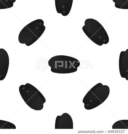 Illustration on theme colored pattern hats beret 84656327