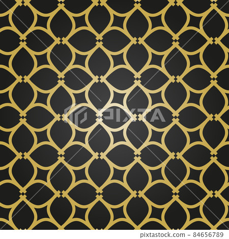 Modern Seamless Vector Pattern in Arabian Style - Stock Illustration ...