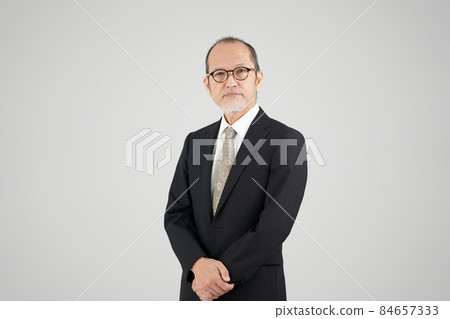 亞洲年長商人 84657333