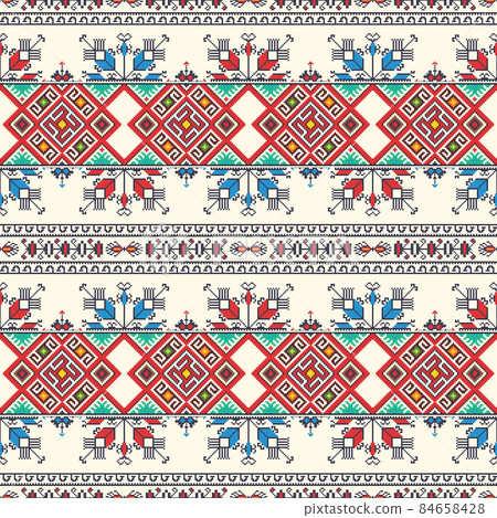 Bulgarian embroidery pattern 20 84658428