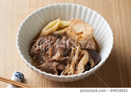 meat and tofu meat and tofu 84658682