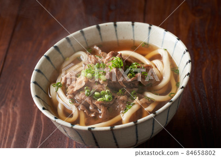 Meat noodles 84658802