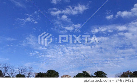 Blue sky and white clouds Blue sky and white clouds 84659451