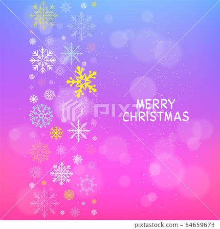 colored snow falling Christmas bright decor colored snow falling Christmas bright decor 84659673