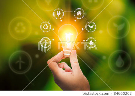 Sustainability, energy efficiency, energy crisis 84660202