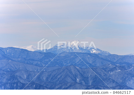 冬天的那須山脈 84662517