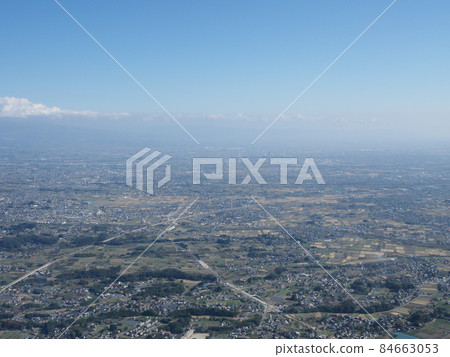 Aerial view of Takasaki / Maebashi from the sky above Takasaki City (Self-Defense Forces helicopter experience boarding) Aerial view of Takasaki / Maebashi from the sky above Takasaki City (Self-Defense Forces helicopter experience boarding) 84663053