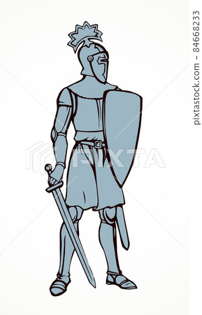 Knight. Vector drawing - Stock Illustration [84668233] - PIXTA