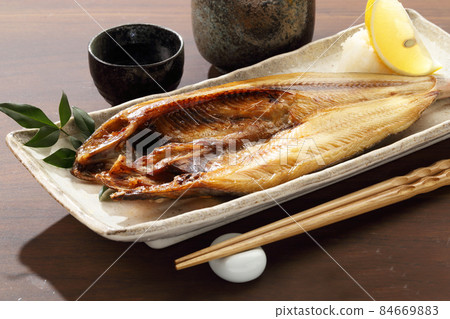 桌上烤鯖魚 84669883