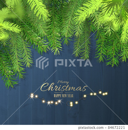 Christmas 2022 New Year dark blue wooden background Christmas 2022 New Year dark blue wooden background 84672221