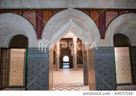 The Taourirt Kasbah El Glaoui at the town of Ouarzazate in south-central Morocco The Taourirt Kasbah El Glaoui at the town of Ouarzazate in south-central Morocco 84672588