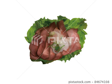 烤牛肉沙拉 84674108