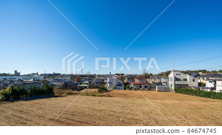 A vacant lot on a hill 84674745