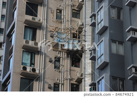 5 Nov 2021 the residential area at mid level hong kong 84674921