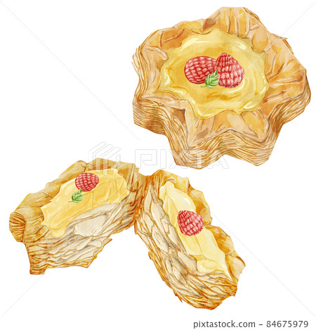 danish pastry clipart