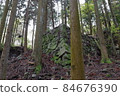 Takatori Castle Ruins Stone Wall Remaining in Sugibayashi 84676390