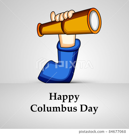 illustration of Columbus Day Background illustration of Columbus Day Background 84677068