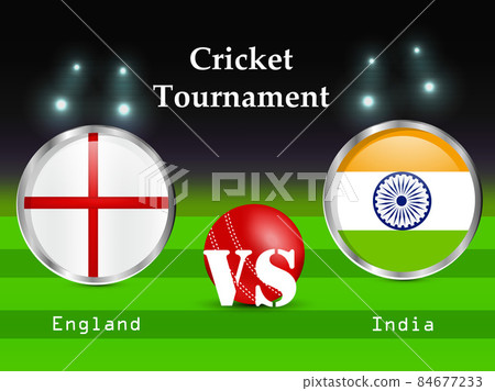 illustration of Cricket Sport Background 84677233