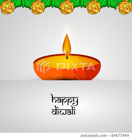 illustration of hindu festival Diwali illustration of hindu festival Diwali 84677949