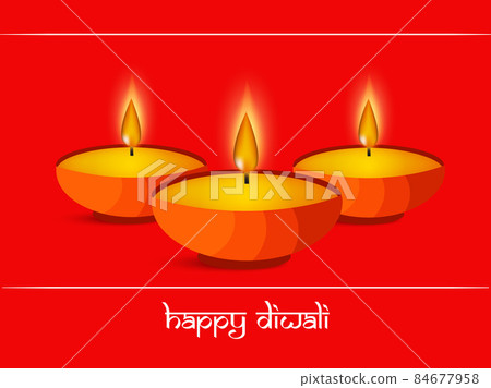 illustration of hindu festival Diwali illustration of hindu festival Diwali 84677958