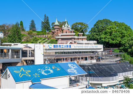 Himeji City, Hyogo Prefecture, Himeji City Aquarium in fine weather Himeji City, Hyogo Prefecture, Himeji City Aquarium in fine weather 84678406