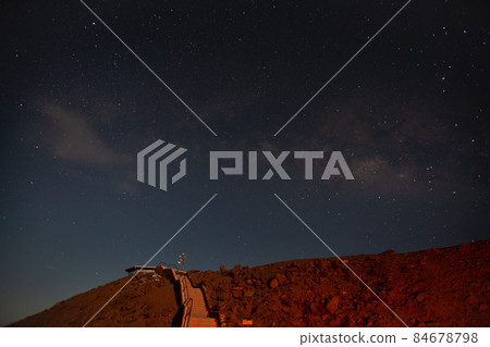 在毛伊島哈雷阿卡拉山頂看到的星空 在毛伊島哈雷阿卡拉山頂看到的星空 84678798