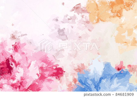 Abstract beautiful floral bouquet illustration 84681909