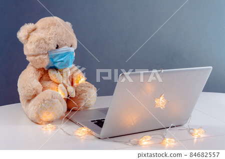 Communication at a distance in isolation concept Communication at a distance in isolation concept 84682557