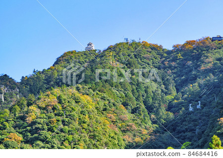 Gifu Prefecture Mt. Kinka and Gifu Castle 84684416