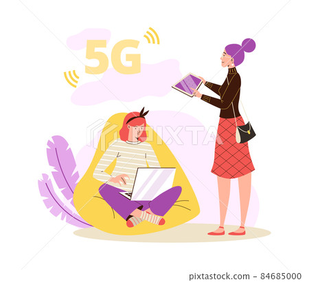 5g technology for communication and business in network internet. 5g technology for communication and business in network internet. 84685000