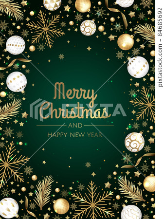 Merry Christmas sale banner template. Greeting card, banner, poster, header for website Merry Christmas sale banner template. Greeting card, banner, poster, header for website 84685692