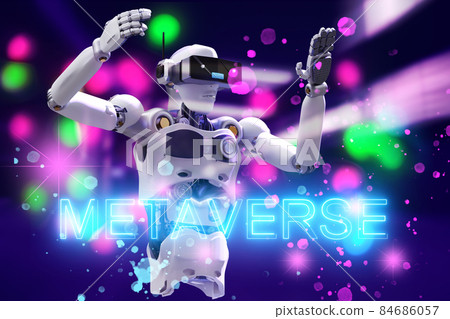 Robot metaverse VR avatar reality game virtual reality of people blockchain technology investment, business lifestyle virtual reality vr world connection cyber avatar metaverse to people 2022 Robot metaverse VR avatar reality game virtual reality of people blockchain technology investment, business lifestyle virtual reality vr world connection cyber avatar metaverse to people 2022 84686057